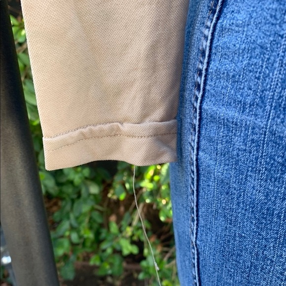 Vintage 90s Marines U.S. Beige Long Sleeve Top - Picture 3 of 10